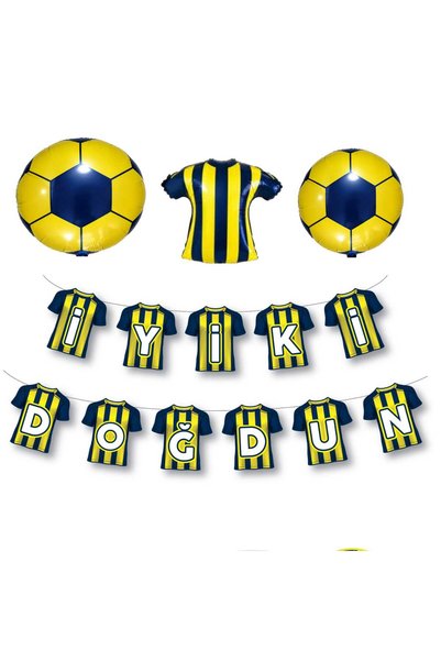 Mini Parti Mini Party Store Fan Party Set 8 Pieces