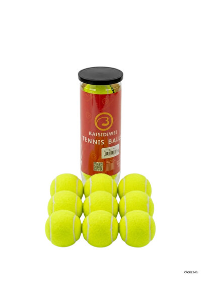 CADDE101 Dayanıklı Tenis Topu 9’lu Set ve (235240) Dengeli Zıplama