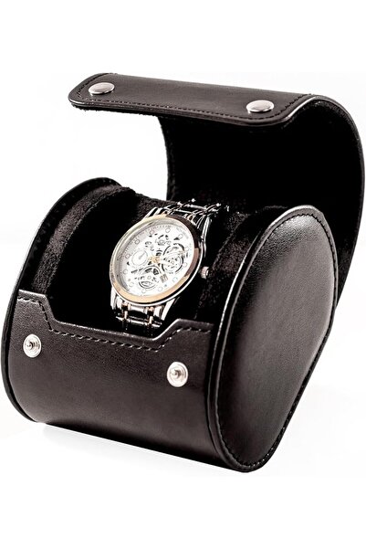 GENERAL MR.OKAY 3 Watch Travel Case- Classic Leather Watch Case With Superb T...