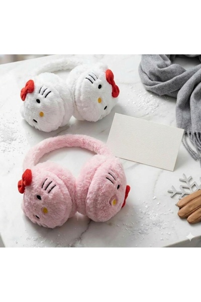Clariss Hello Kitty Printed Girls' Plush Earmuffs