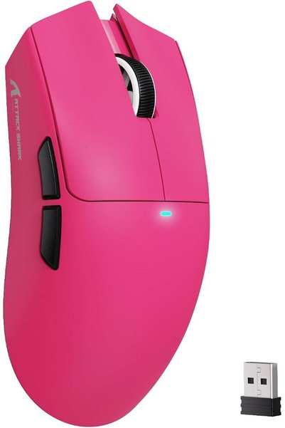 MAMBASNAKE ماوس الألعاب اللاسلكي خفيف الوزن Attack Shark X11SE، ثلاثي الأوضاع...