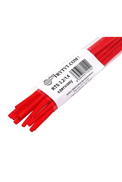 Trytyt 10x tuburi termocontractabile RTS 3.2/1.6 roșii