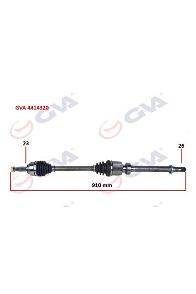 KOMPLE AKS SAG 1.5 DCI (12-) (75-90HP)