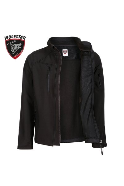 WOLFSTAR SOFTSHELL MONT SİYAH