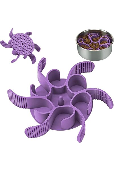 GENERAL Anipaw Dog Slow Feeder Dog Bowls Silicone Spiral Dog Food Bowls Inser...