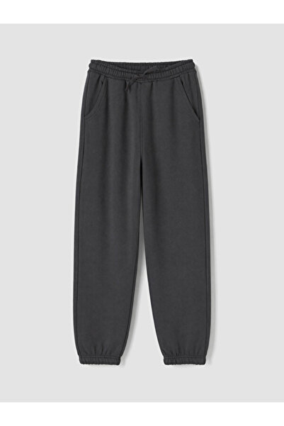 LC Waikiki Rmz Gi̇yi̇m Farkiyla Boys' Sweatpants with Waist Drawstring