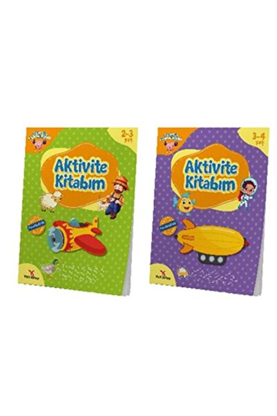 ARNEER 2-4 Yaş Aktivite Kitabım Evde Etkinlik Seti