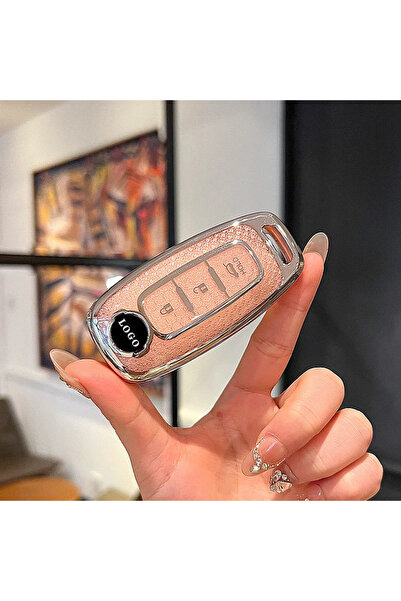 bigkey NISSAN UYUMU UYUMLU QASHQAI X-TRAIL JUKE ANAHTAR KILIFI PEMBE ELMAS LÜ...