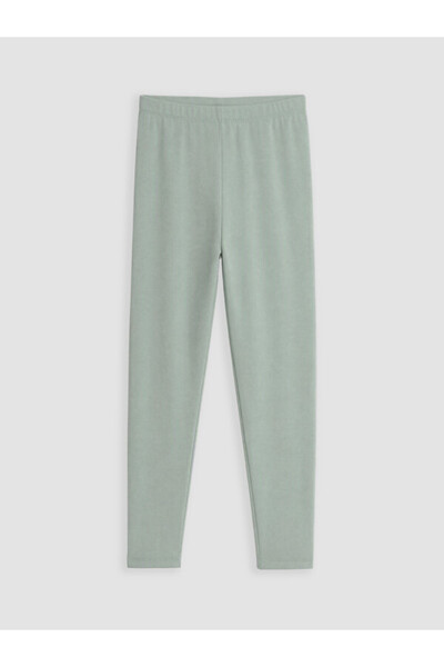 LC Waikiki Rmz Gi̇yi̇m Farkiyla Girls' Leggings with Waist Cord