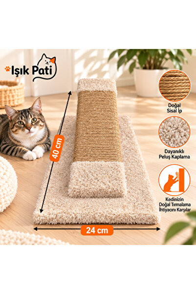 Işık Pati Kedi Tırmalama Rampası