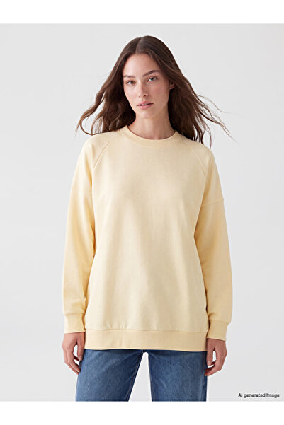 LC Waikiki Esvab • Modern & Distinctive Loose Fit Women's Thick Sweatshirt Tunic