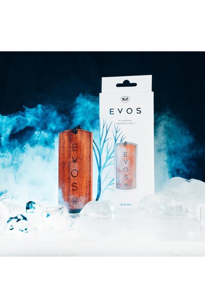 K2 Odorizant auto din lemn Evos Viking, parfum pentru mașină