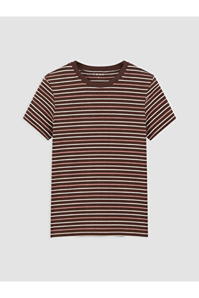 LC Waikiki Rmz Gi̇yi̇m Farkiyla Striped Women's Sports T-Shirt