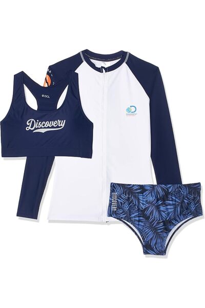 Discovery Adventures Long Sleeves Swimming Suits For Women's, Ultra Stretch Q...