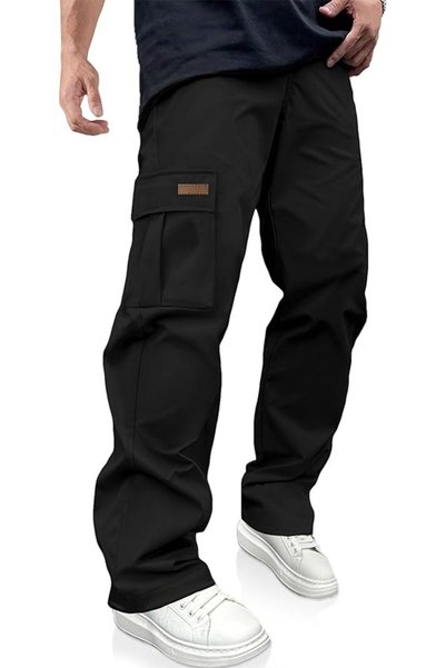 GENERAL PLEPAN mens Plepan Men's Casual Cargo Pants Street Style (pack of 1)