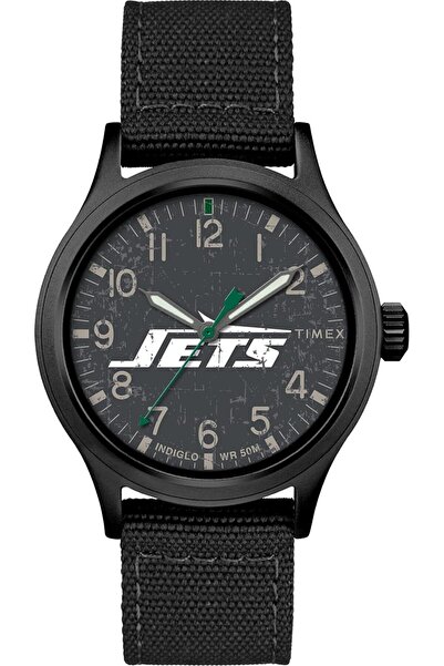 Carriage by Timex Timex Tribute Men's NFL Scout 40mm حزام من القماش الكوارتز