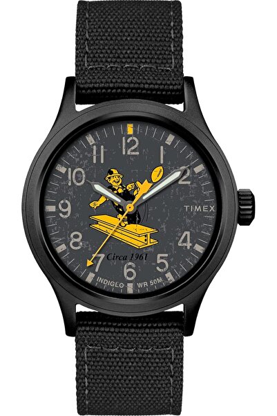 Carriage by Timex Timex Tribute Men's NFL Scout 40mm حزام من القماش الكوارتز