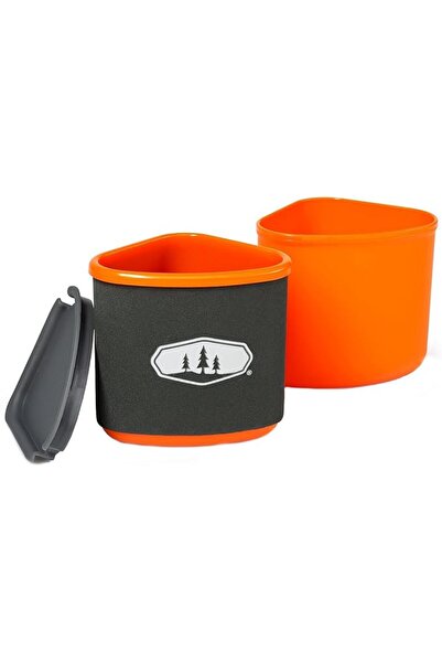 GSI Outdoors 77162 طقم أكواب وأوعية متداخلة فاخرة من 4 قطع، أزرق