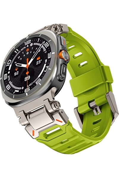 XMUXI Compatible with Samsung Galaxy Watch Ultra 47mm Band for Men FKM Fluoro...