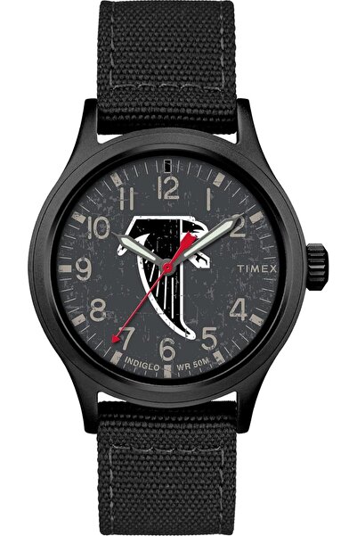 Carriage by Timex Timex Tribute Men's NFL Scout 40mm حزام من القماش الكوارتز