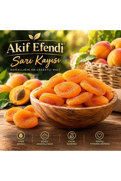 AKİF EFENDİ Kayısı (SARI) 1 Kg