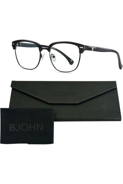 Focus Eye Fit نظارات BJOHN لحجب الضوء الأزرق، نظارات للكمبيوتر/الألعاب/التلفز...