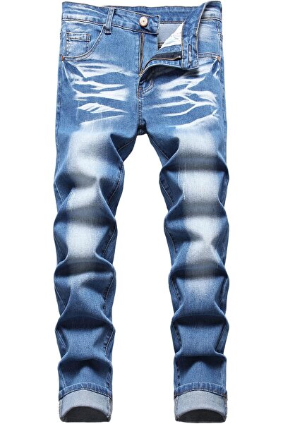 GENERAL JUNBAOSS mens Skinny Stretch Jeans for Men Jeans
