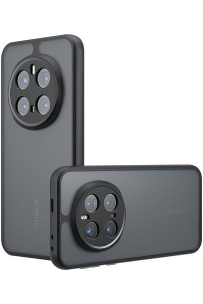 GBUFIYSN غطاء حماية متوافق مع هاتف Honor Magic 7 Pro، مقاوم للصدمات بملمس مطف...