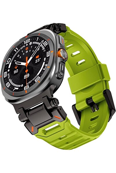 XMUXI Compatible with Samsung Galaxy Watch Ultra 47mm Band for Men FKM Fluoro...