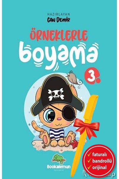 bookalemun yayınevi Alfa Kalem+</DNTCTMS> Örneklerle Boyama 3 ( كان ديميركان)...