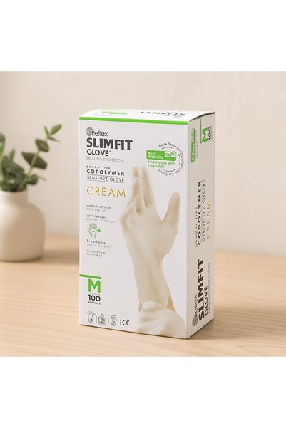FMA Examination glove m powder-free cream