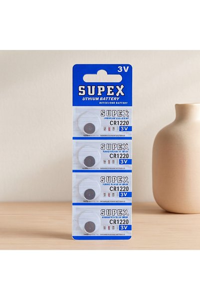 Generic Brand Cr1220 Button Battery 3V