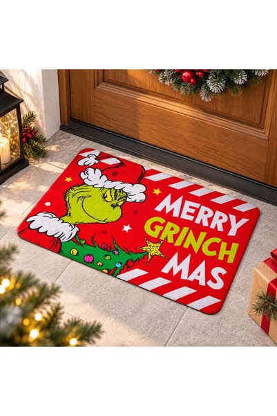 OEM Covoras Intrare de Craciun Grinch 60x40cm