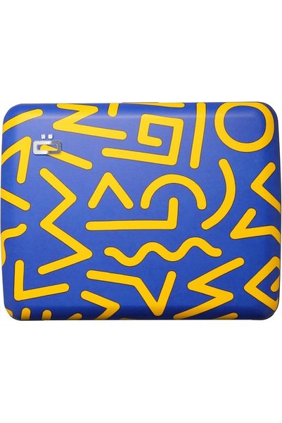 Ögon Designs محفظة ألومنيوم، سعة كبيرة، حماية RFID. الموديل: أوسلو لارج