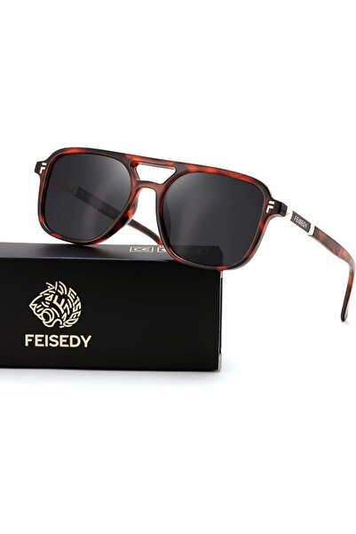 FEISEDY نظارات شمسية ريترو مستقطبة للرجال والنساء طراز B0357
