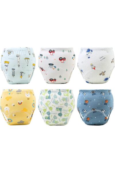 YAKITER 4PCS Baby Potty Training Pants, Breathable Potty Training Underwear, ...