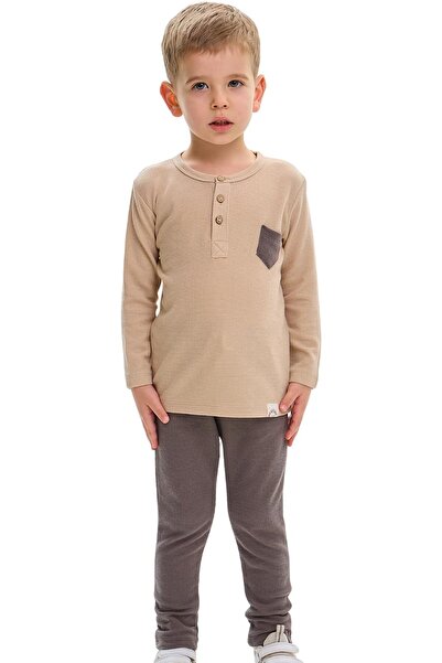 GENERAL Kids Color Block Cotton Tracksuit Set – Sweatshirt & Jogger Pants, Bo...