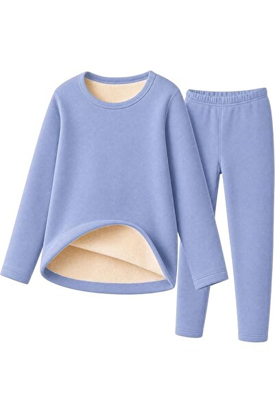 GENERAL Kids Thermal Underwear Set Toddler Long Johns Big Kids Long Sleeve In...
