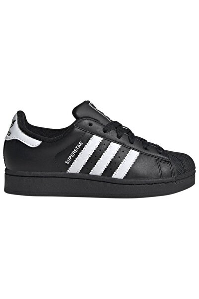 adidas Superstar II J Παιδικά Παπούτσια, Μαύρο/Λευκό, Δερμάτινο Επάνω Μέρος, ...