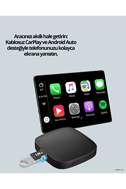 CADDE101 ANDROİD (45650) CAR PLAY