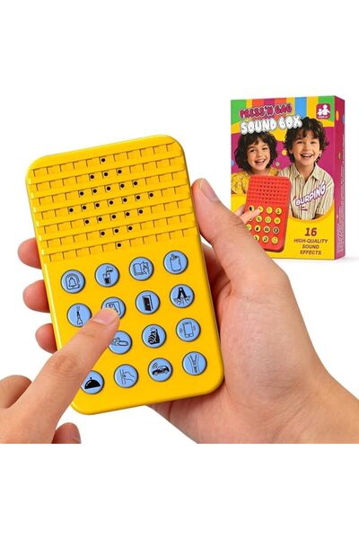 TERRIFI Sound Effects Machine for Kids, 16 Household Sound Effects with Adjus...