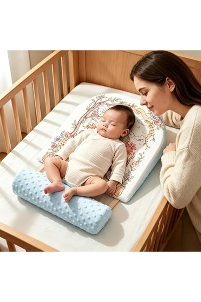 Rubvrenti وسادة تغذية الأطفال، وسادة تغذية مضادة للانسكاب لتقليل البصق، وسادة...