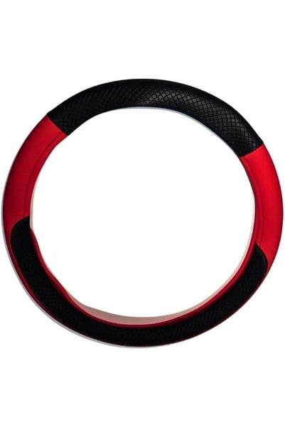 GENERAL Fiber Leather Car Steering Wheel Cover, Universal 14.5~15 Inch for Ca...