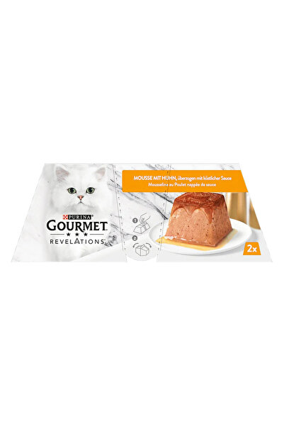 Gourmet Revelations Tavuklu Kedi Yaş Maması 2x57grx6Adet