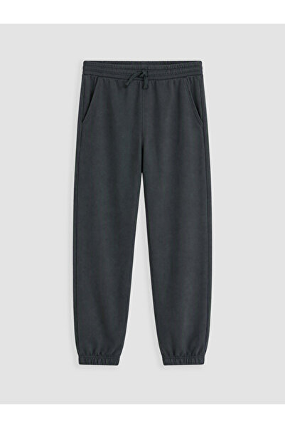 LC Waikiki Rmz Gi̇yi̇m Farkiyla Boys' Jogger Sweatpants with Waist Drawstring