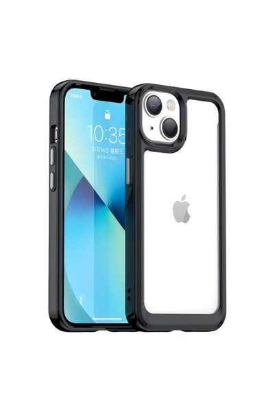 Hurtel Husă iPhone 14 Plus cu model Spațiul Cosmic, carcasă rigidă cu ramă de...