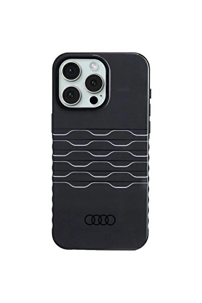Audi Husă IML MagSafe pentru iPhone 15 Pro Max - negru