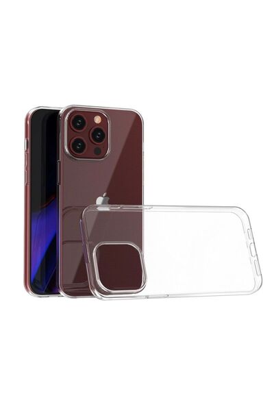 Hurtel Husă pentru iPhone 15 Pro Max din seria Ultra Clear, transparentă.