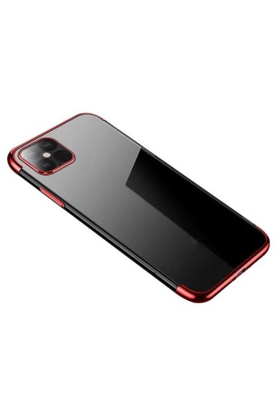 Hurtel Husă transparentă din gel TPU cu ramă electroplată pentru Samsung Gala...