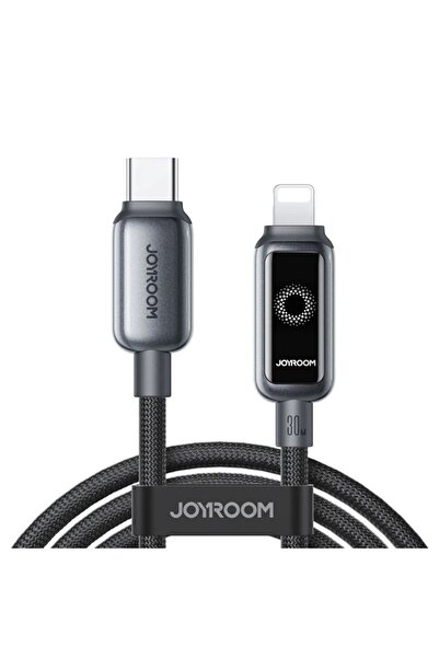 Joyroom S-A55 StarFlight cablu USB-C la Lightning 30W 1.2m - negru